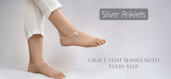 Silver Anklets
