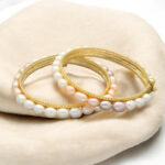 Classic Pearl Bangles
