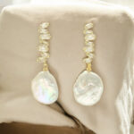 Zuly Baroque Pearl Earrings