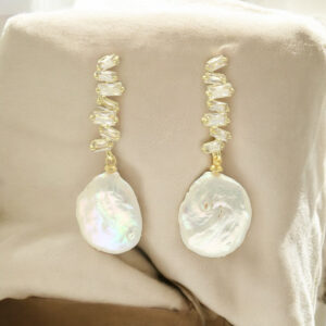 Zuly Baroque Pearl Earrings