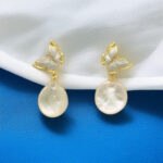 Arabella Baroque Pearl Earrings