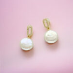 Zaer Baroque Drop Earrings