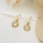 Circinus Mother Of Pearl Earrings