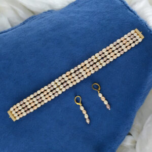 Aarav Pearl Choker Set
