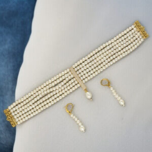 Hira Pearl Choker Set