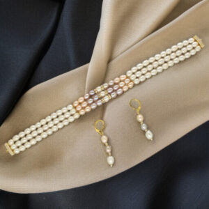 Qiara Pearl Choker Set