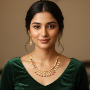 Gia Gold Necklace Set