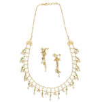 Nirvi Gold Necklace Set