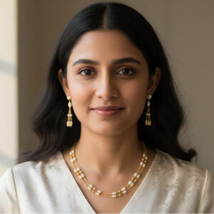 The Ercillia Gold Necklace Set