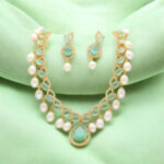Kaira Pearl Necklace Set