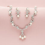 Dhruv Pearl Necklace Set