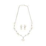 Dhruv Pearl Necklace Set