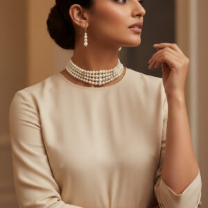 Pari Pearl Choker Set