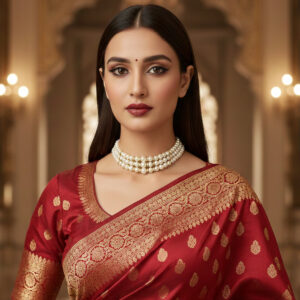 Tara Pearl Choker Set