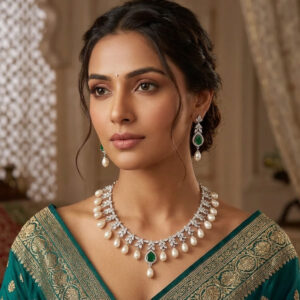 Omri Pearl Necklace Set