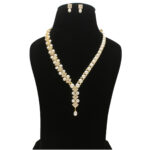 Cream Pearl  Necklace Set