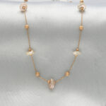 Gold Chic Baroque Pearl Necklace