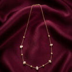 Gold Chic Baroque Pearl Necklace