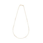 Gold Delicate Pearl Necklace