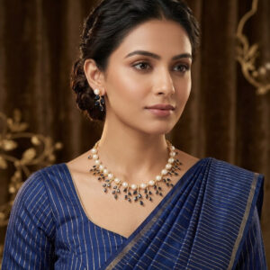 Freya Pearl Necklace Set