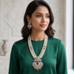 Royal Pearl Strand Necklace Set