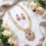 Royal Pearl Strand Necklace Set